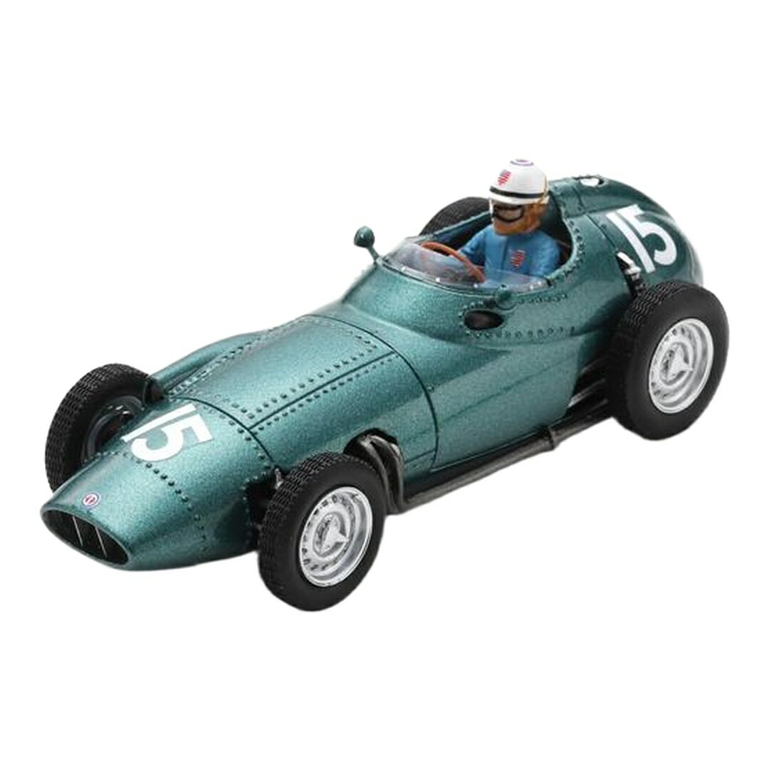 迷你车 - BRM F1 P25 #15 2位 オランダGP 1958 H.Schell / Spark 1/43 ミニカー