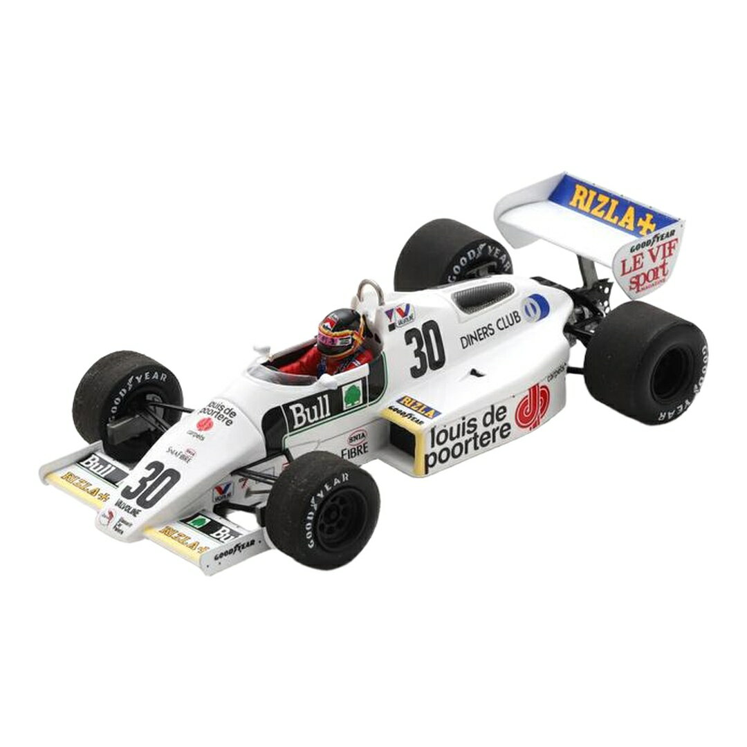 アロウズ F1 A6 #30 ベルギーGP 1983 ホワイト Thierry Boutsen / Spark 1/43 ミニカー