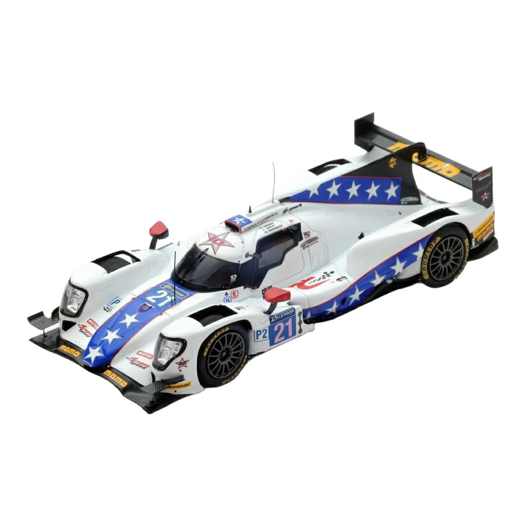オレカ 07 ギブソン チーム ドラゴンスピード #21 24時間ルマン 2017 H.Hedman B.Hanley F.Rosenqvist ホワイト / Spark 1/43