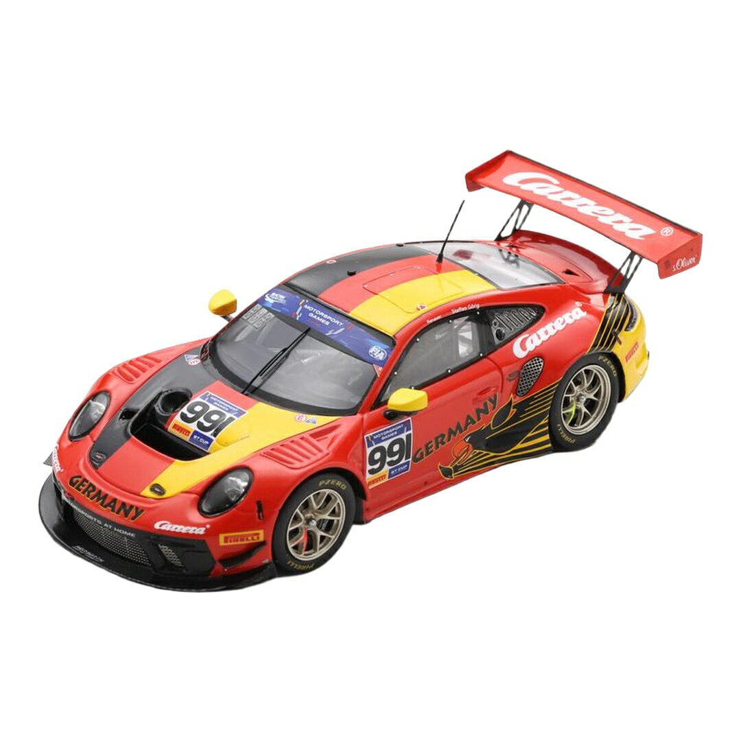ポルシェ 911 991-2 GT3 R #99 レッド イエロー FIA モータースポーツゲームス GTカップ 2019 S.Gorig A.Renauer / Spark 1/