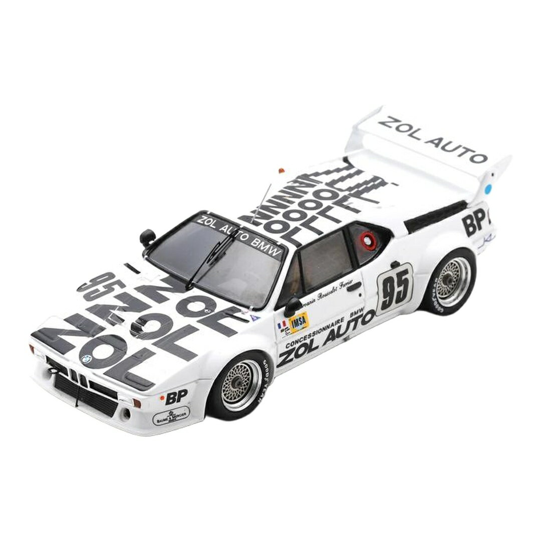 BMW M1 #95 24時間ルマン 1980 F.Servanin L.Ferrier P.F.Rousselot ホワイト / Spark 1/43 ミニカー