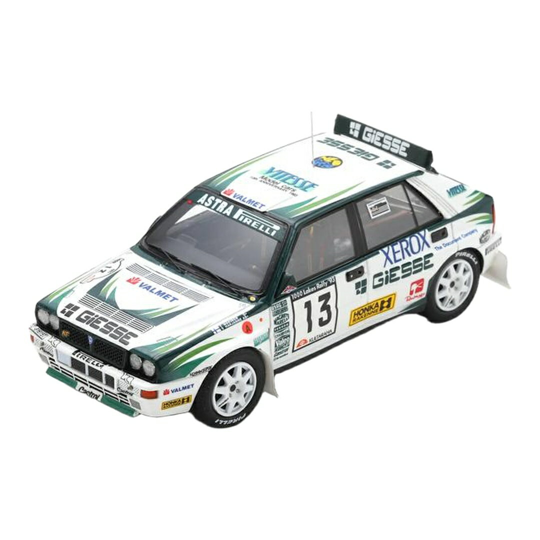ランチア デルタ HF インテグラーレ エボ Giesse #13 1000湖ラリー 1993 T.Makinen S.Harjanne / Spark 1/43 ミニカー