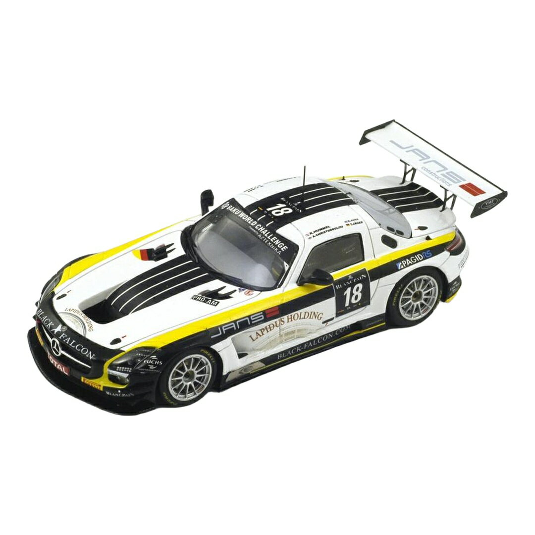 メルセデス・ベンツ SLS GT3 #18 スパ24時間 2013 K.Hummel S.Jans T.Jager A.Christodoulou / Spark 1/43 ミニカ