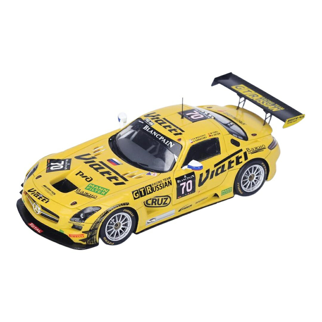 メルセデス・ベンツ SLS AMG GT3 #70 チームGTロシアン 24時間スパ 2015 A.Karachev C.Bouchut K.Heyer M.Toril イエロー