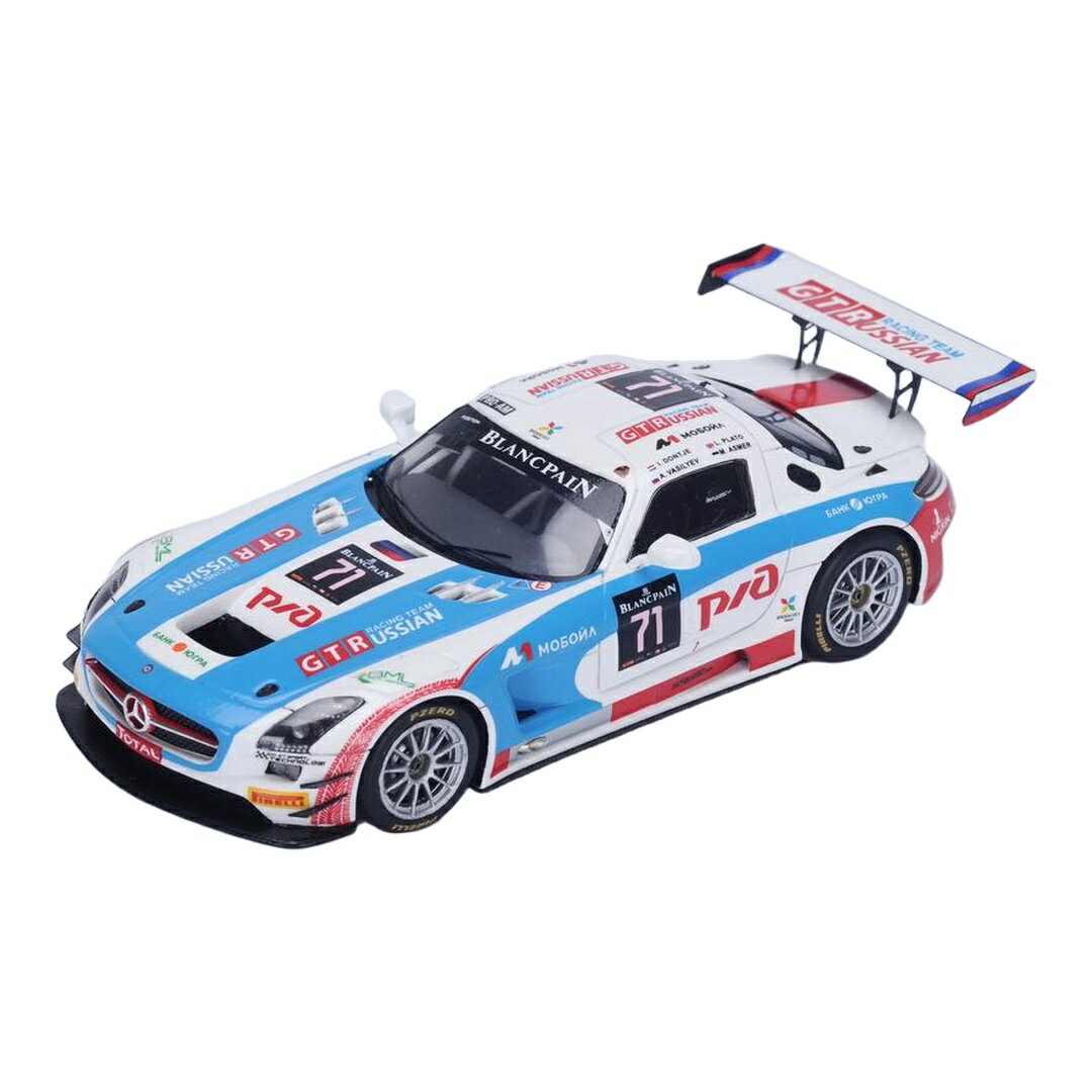 Rakuten - メルセデス・ベンツ SLS AMG GT3 #71 スパ24時間 2015 A.Vasilyev M.Asmer I.Dontje L.Plato ホワイト / Spark 1/4