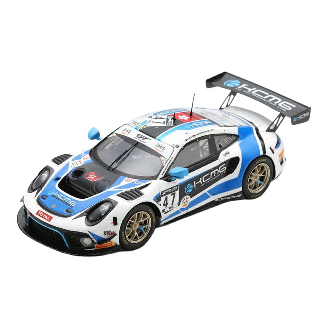 Rakuten - ポルシェ 911 991-2 GT3 チームKCMG #47 スパ24時間 2020 R.Lietz M.Christensen K.Estre ホワイト ライトブルー / Spa