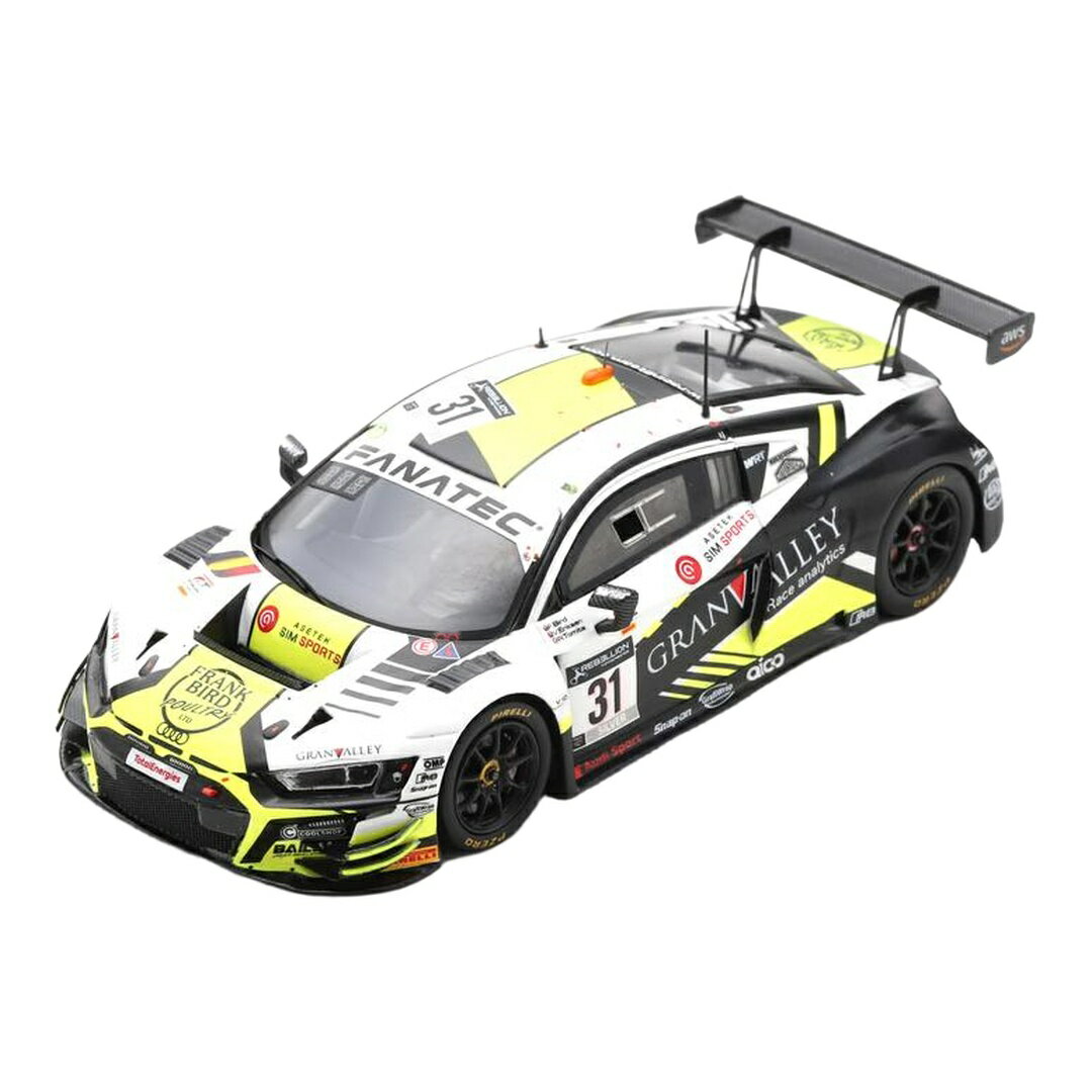 Rakuten - アウディ R8 LMS GT3 Team WRT #31 ホワイト ブラック イエロー スパ24時間 2021 R.Tomita F.Bird V.Eriksen / Spark