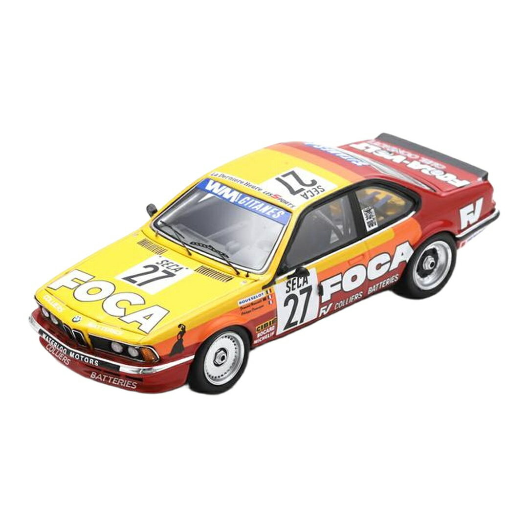 BMW 6シリーズ 635 CSi チームウォータールーモーターレーシング #27 24時間スパ 1983 F.Hesnault P.F.Rousselot P.Dermagne