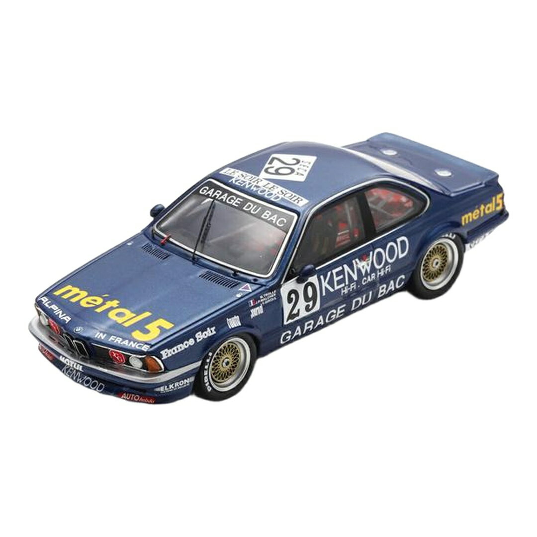 BMW 6シリーズ 635 CSi #29 チーム ガレージ・デュ・バック スパ24時間 1986 F.Giroux J.P.Malcher M.Trolle / Spark 1/