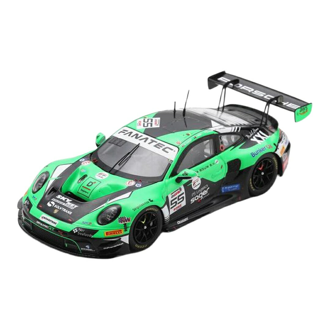 ポルシェ 911 992 GT3 R #55 チーム ダイナミックGT 24時間スパ 2024 Jop Rappange Alex Blom Marius Nakken Theo