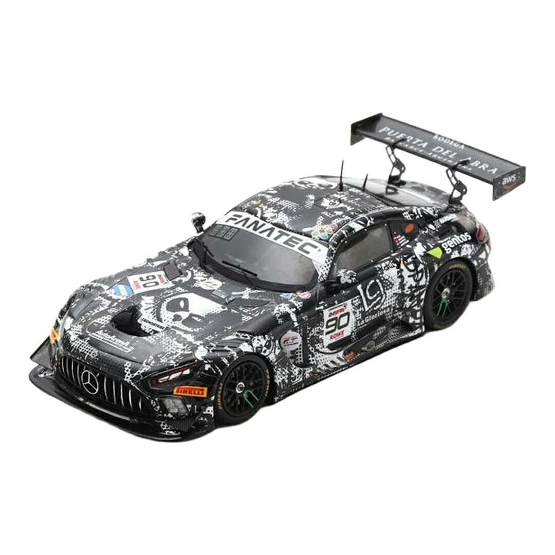 メルセデス・ベンツ AMG GT3 Evo #90 チーム マッドパンダ モータースポーツ ブラック スパ24時間 2024 Ezequiel Perez Companc Alai