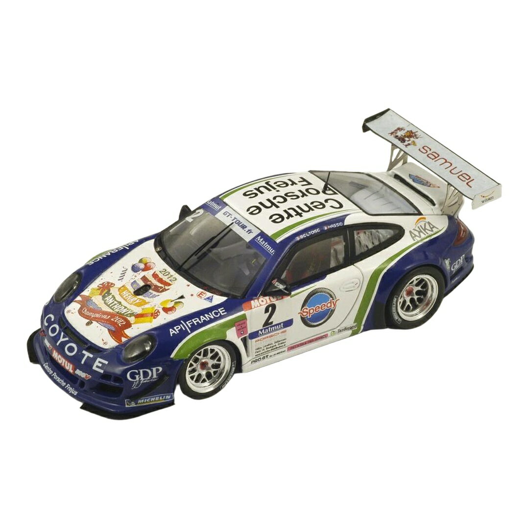 ポルシェ 997 GT3 R 2 GTツアー 2012 Beltoise Hassid / Spark 1/43 ミニカー