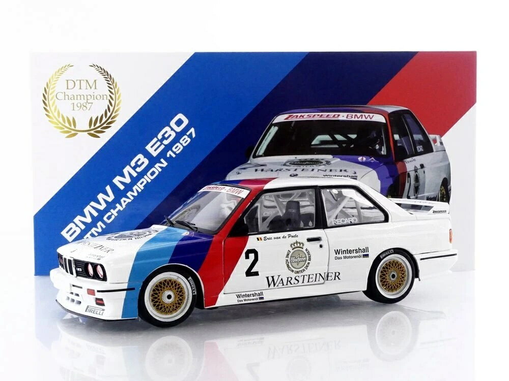 BMW - 【予約】 BMW M3 E30 #2 DTM チャンピオン 1987 エリック・ファン・デ・ポール / WERK 83 1/18 ミニカー