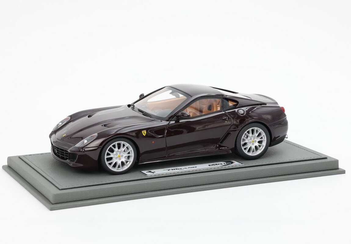 Ferrariフェラーリ 599 GTB FIORANO 2006 Manual Gear Vinaccia cuoio interior / BBR 1/18 ミニカー