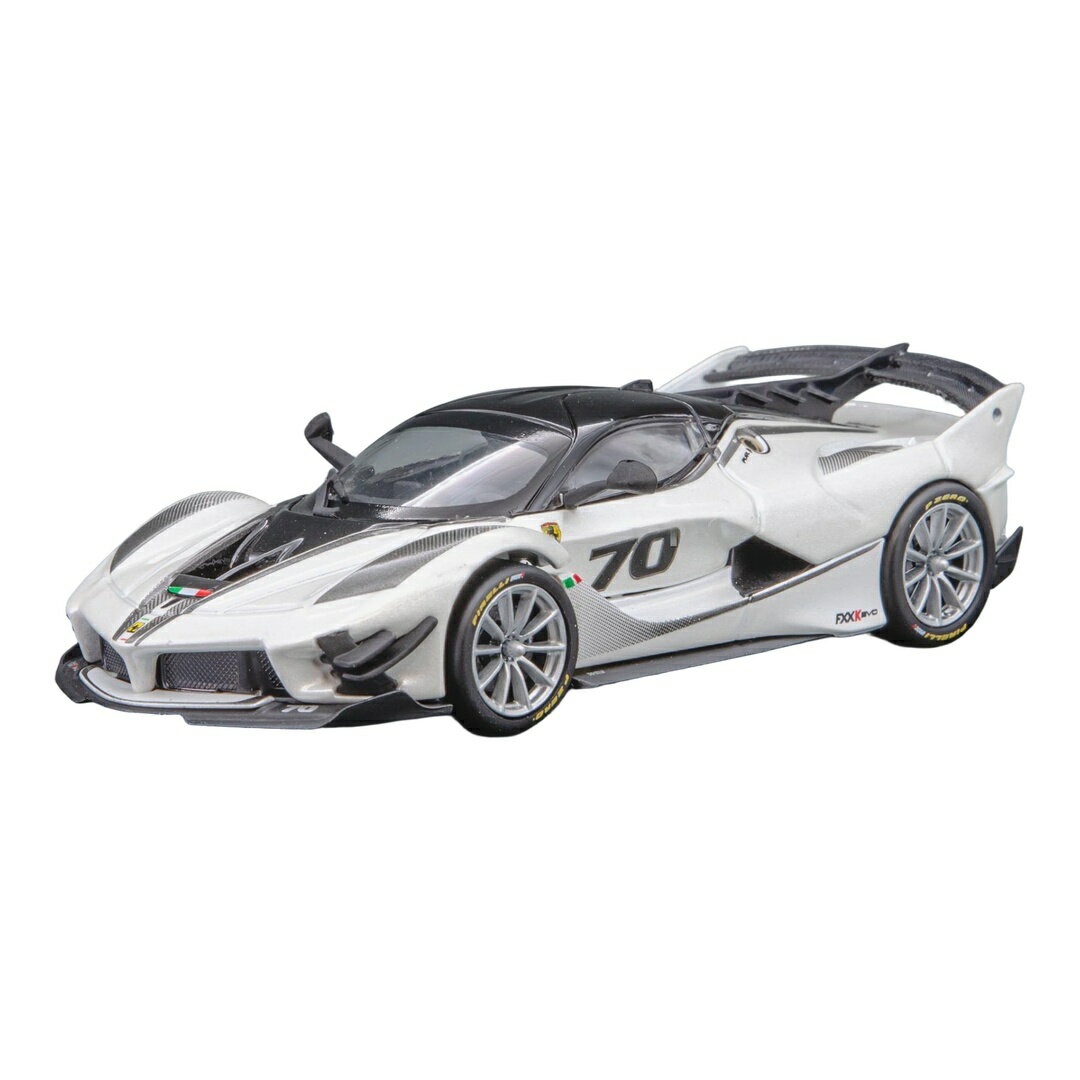 Rakuten - Ferrariフェラーリ FXX-K EVO 2017 ホワイト ブラック #70 ダイキャストモデル ミニカー /Bburago 1/43