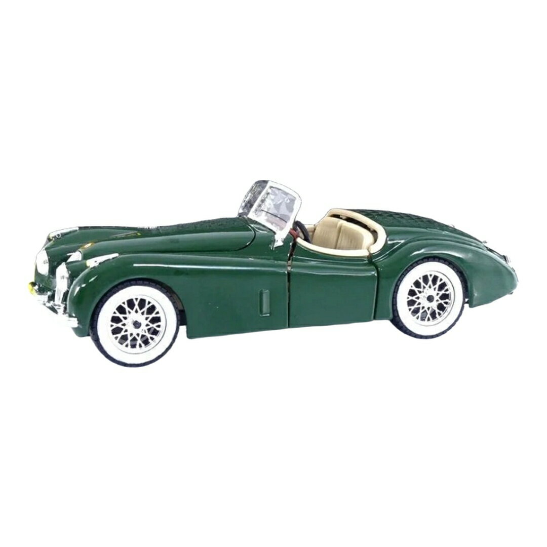 ジャガー XK 120 カブリオレ 1948 グリーン / Bburago 1/24 ミニカー
