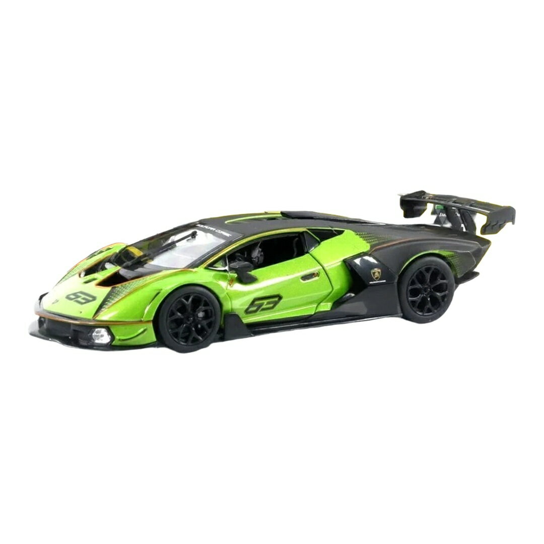 Rakuten - ランボルギーニ エッセンザ SCV12 #63 グリーン / Bburago 1/24 ミニカー