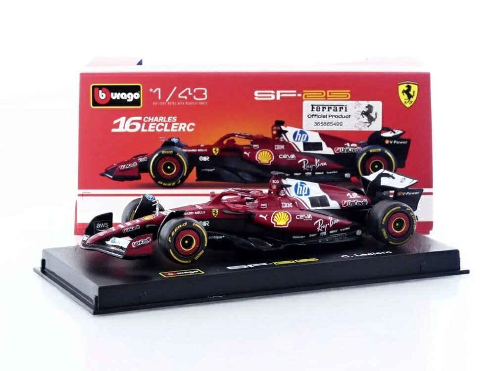 ▶ PRODUCT DETAILS メーカー Bburago スケール 1/43 商品状態 新品 ⚠ 海外製品に関するご案内 本商品は海外メーカーによる量産モデルのため、塗装のわずかなムラ・小キズ、パーツ取り付け位置の個体差、外箱の軽微なダメージ等が見られる場合がございます。これらはメーカー出荷時の特性であり、当店では良品として取り扱っております。あらかじめご了承ください。 ▶ NOTICE お届け時期について お届けの目安の記載を必ずご確認ください。 在庫について 他サイトとの併売のため、在庫切れの場合がございます。売り切れの際はメールにてご連絡いたします。 予約商品について 銀行振込・コンビニ決済のお支払い期限はご注文日から14日以内です。予約品は代引き・クレジット決済をご選択ください。発売予定日は確定日ではなく、大幅な延期・中止、入荷数量の減少が生じる場合がございます。 ご注意事項 輸入品の性質上、外箱に傷みなどがある場合がございます。あらかじめご了承ください。