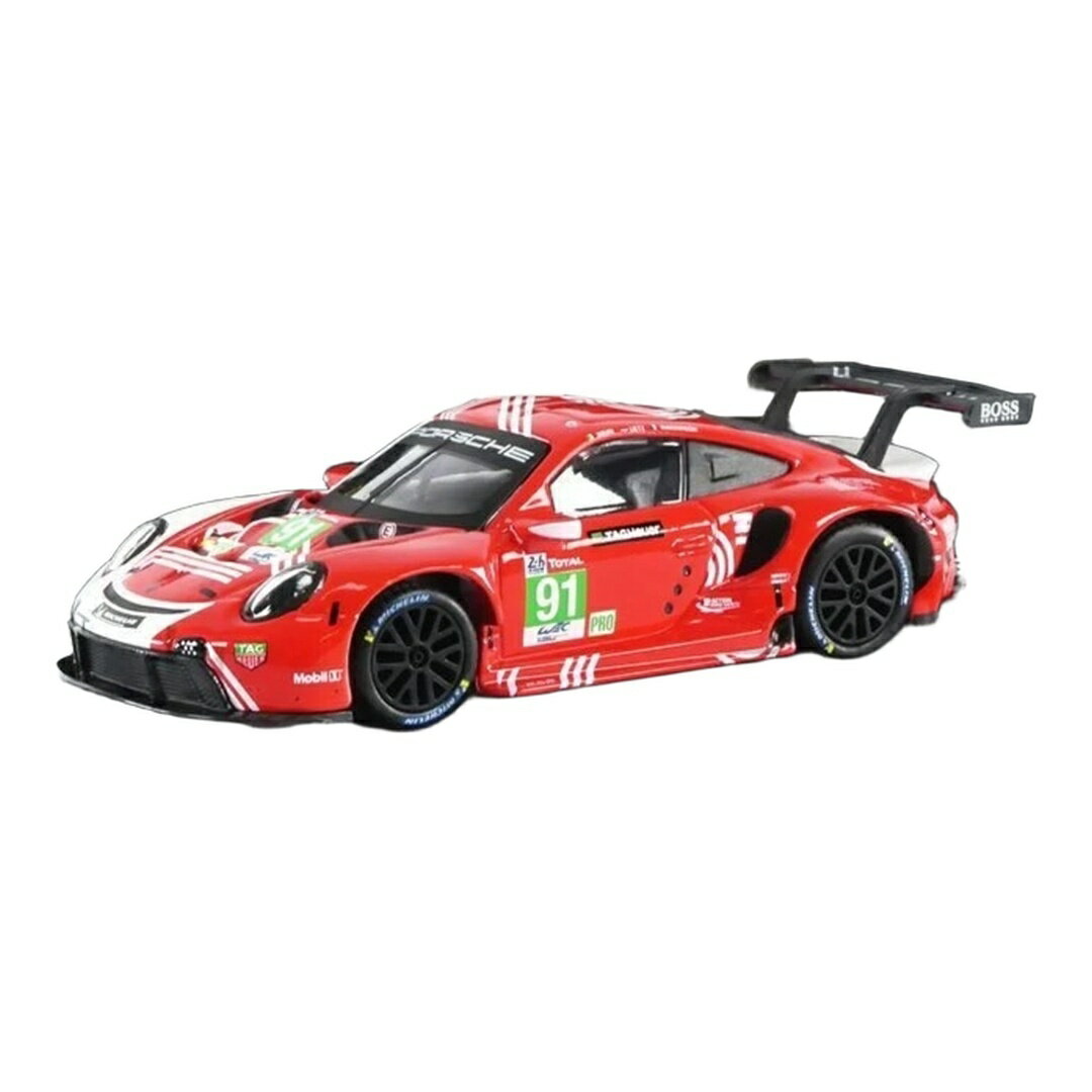 乐天商城 - ポルシェ 911 RSR #91 ル・マン 2020 レッド / Bburago 1/43 ミニカー