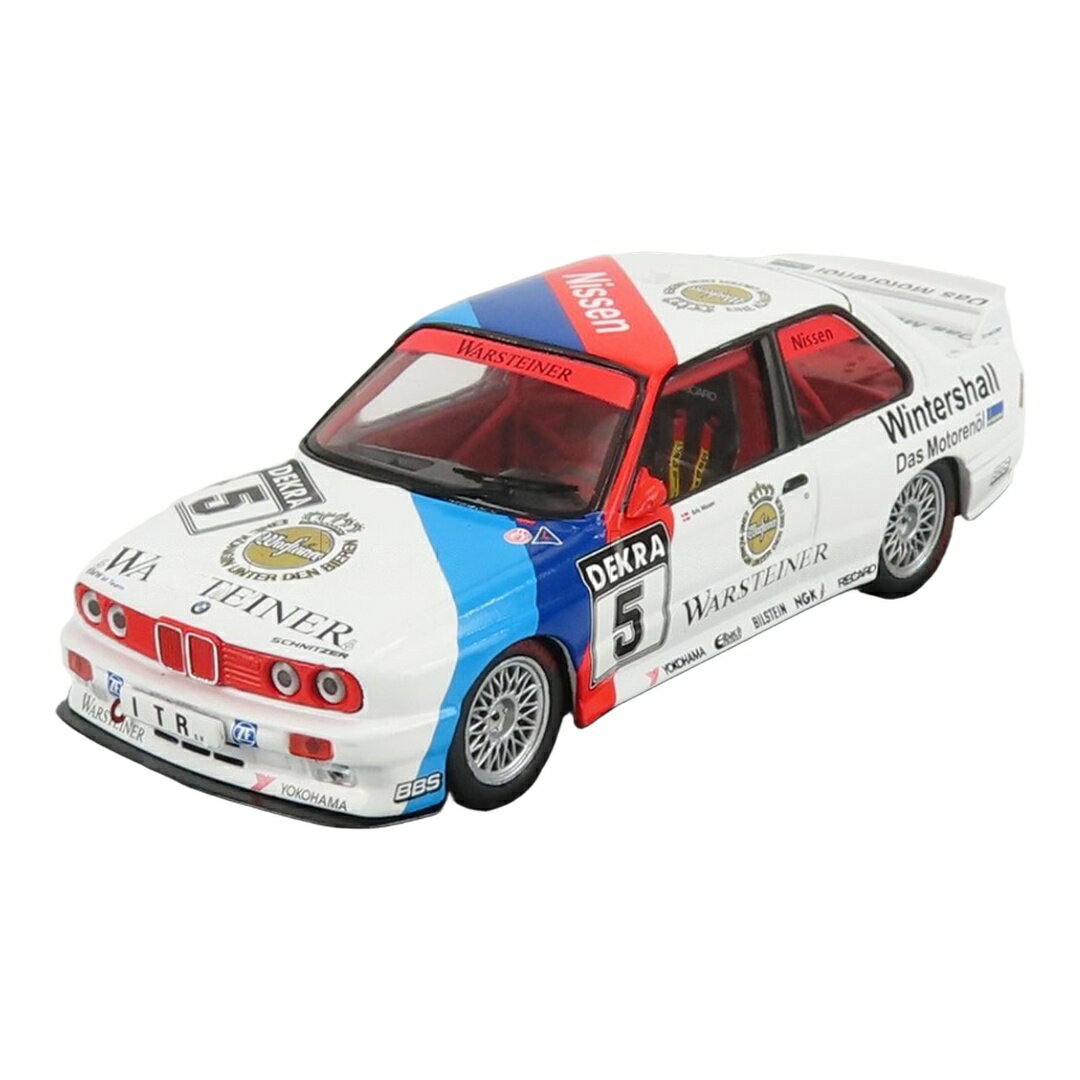 Rakuten - BMW M3 E30 #5 DTM 1991 Kris Nissen ホワイト/ブルー/レッド / CMR 1/43 ミニカー