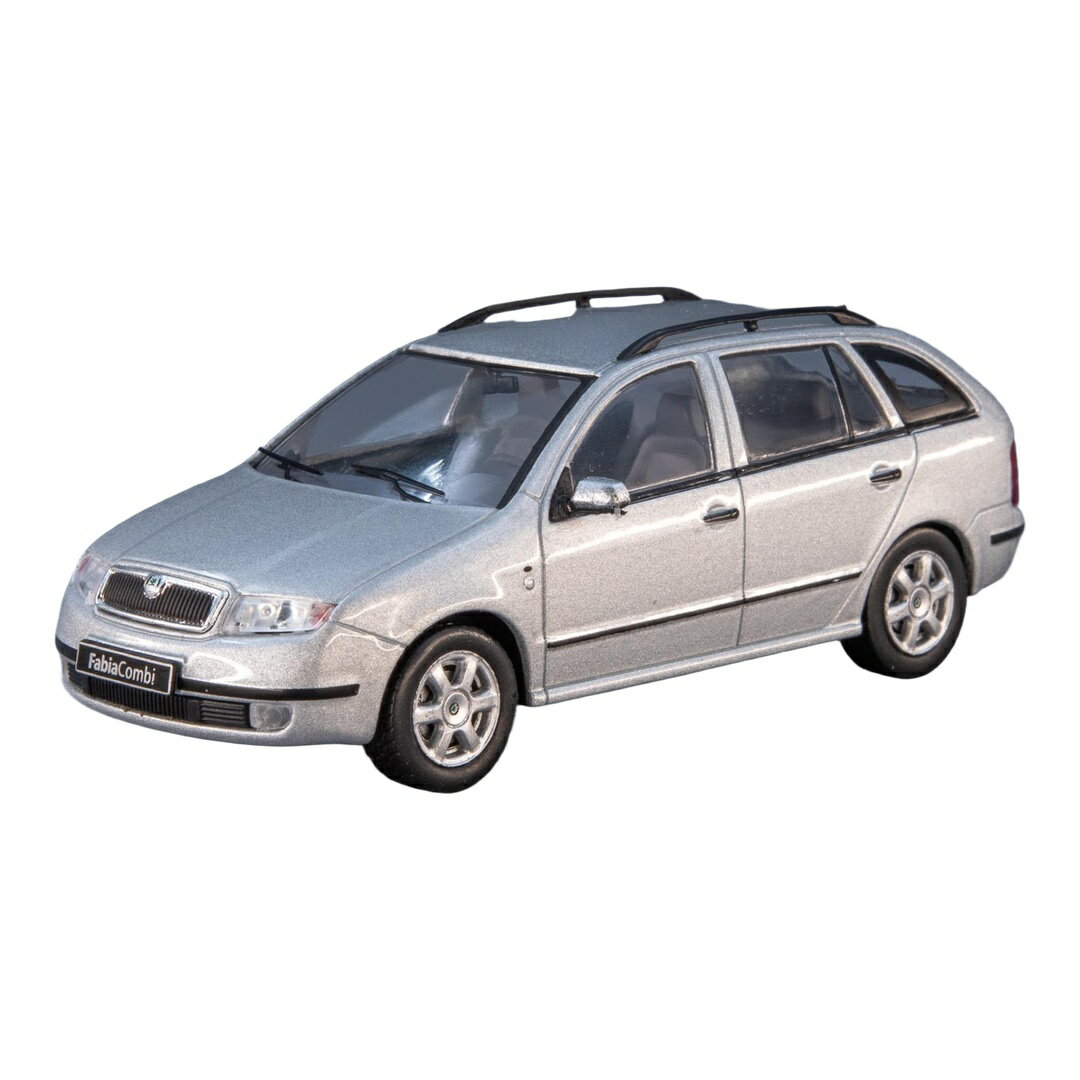 Skoda Skoda Fabia I estate station wagon 2000 シルバー ダイキャストモデル ミニカー /IXO 1/43