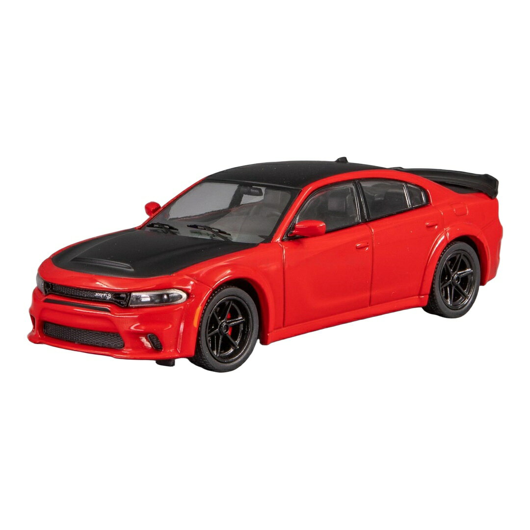 Dodgeダッジ Chargerチャージャー SRT Hellcatヘルキャット 2021 レッド ブラック ダイキャストモデル ミニカー /IXO 1/43