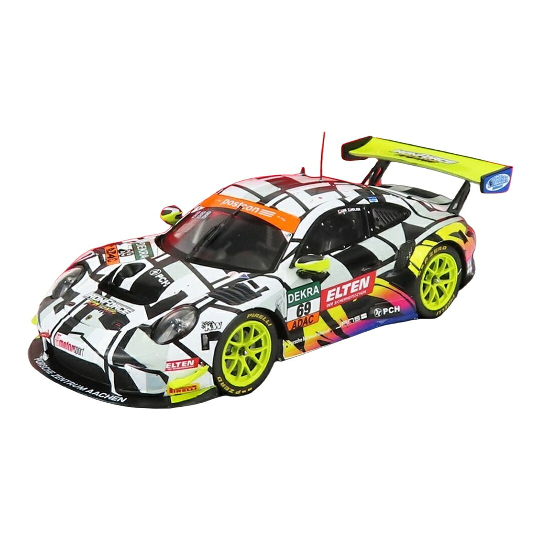 Porscheポルシェ 911 991-2 GT3 R #69 ADAC GTマスターズ ニュルブルクリンク 2019 L.Luhr M.Holzer 限定版 / IXO 1/43 ミニカー