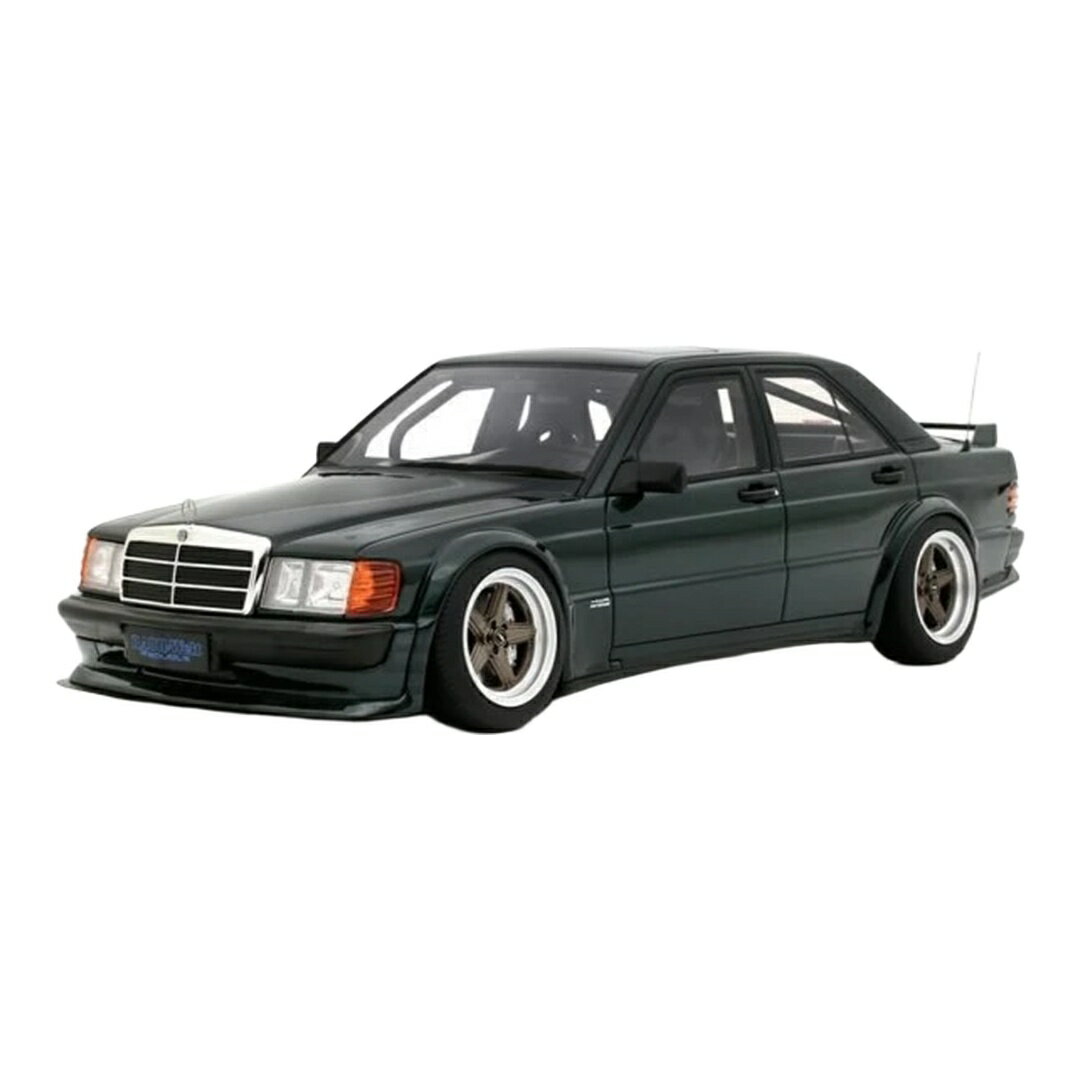 【予約】 メルセデスベンツ 190E 2.5-16 ラウヴェルト・レプリカ グリーン / Otto Mobile 1/18 ミニカー