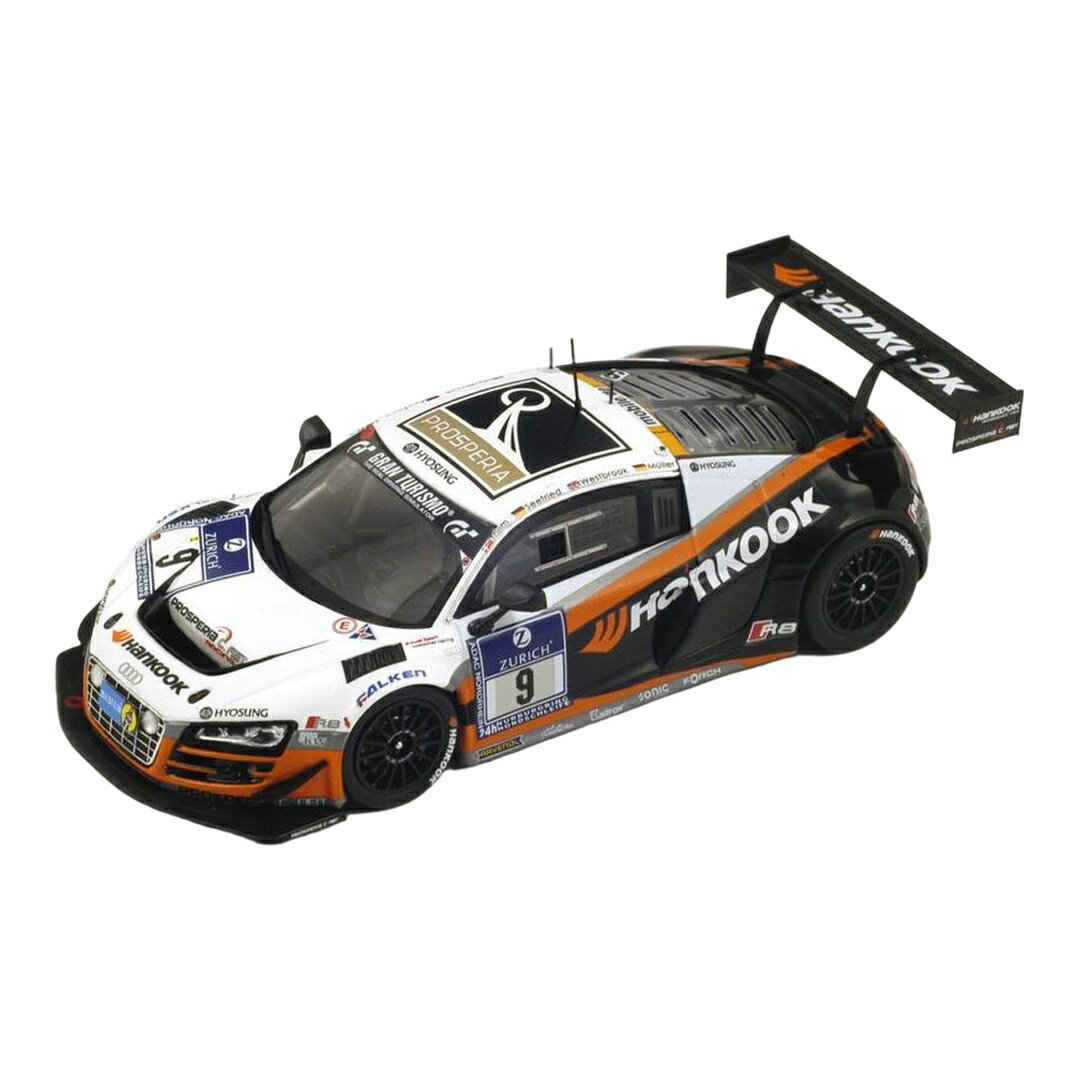 アウディ R8 LMS ウルトラ #9 ホワイト オレンジ ブラック ニュルブルクリンク24時間 2014 N.Thiim M.Seefried R.Westbrook A.Mul