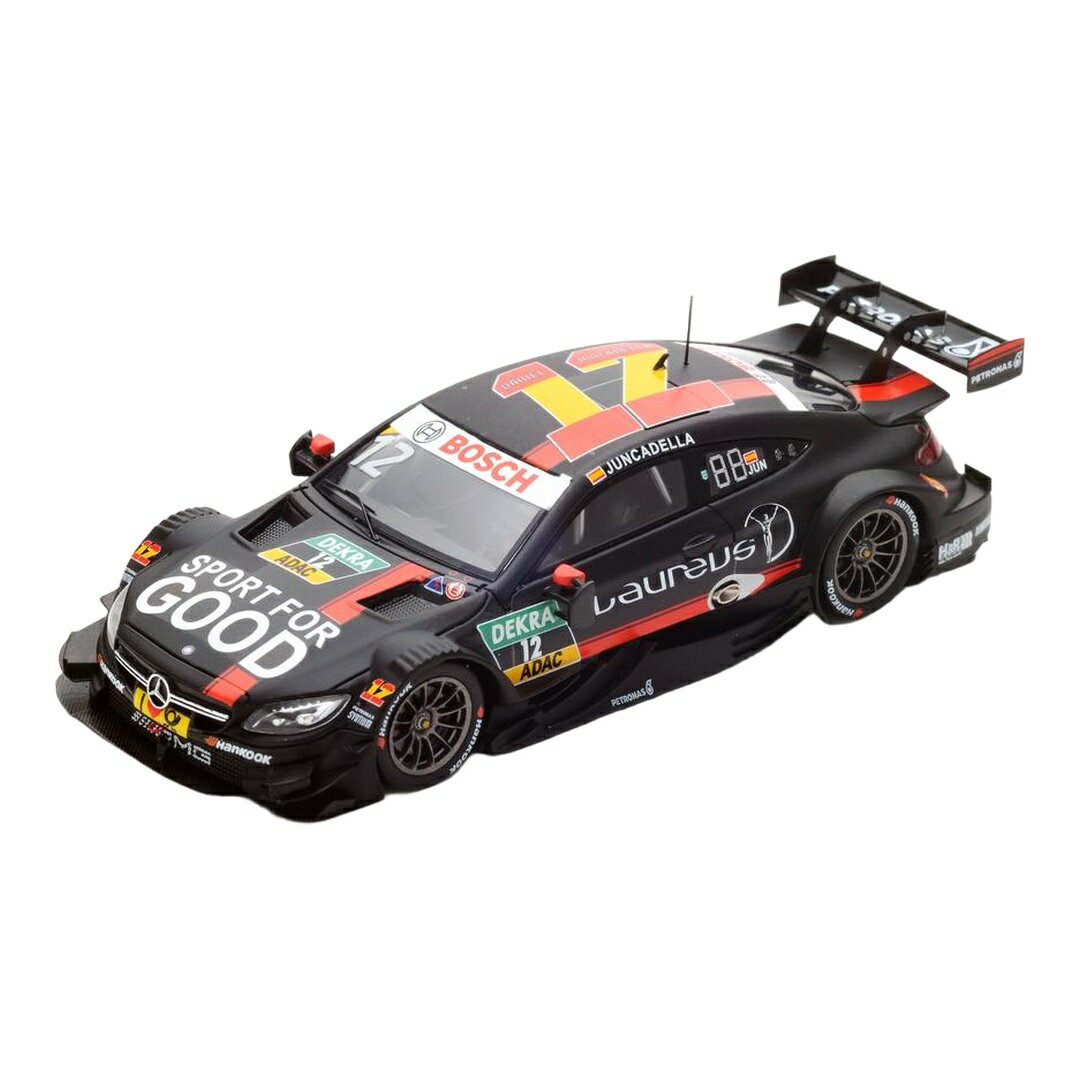メルセデス・ベンツ AMG C63 #12 DTM 2016 ブラック Daniel Juncadella / Spark 1/43 ミニカー