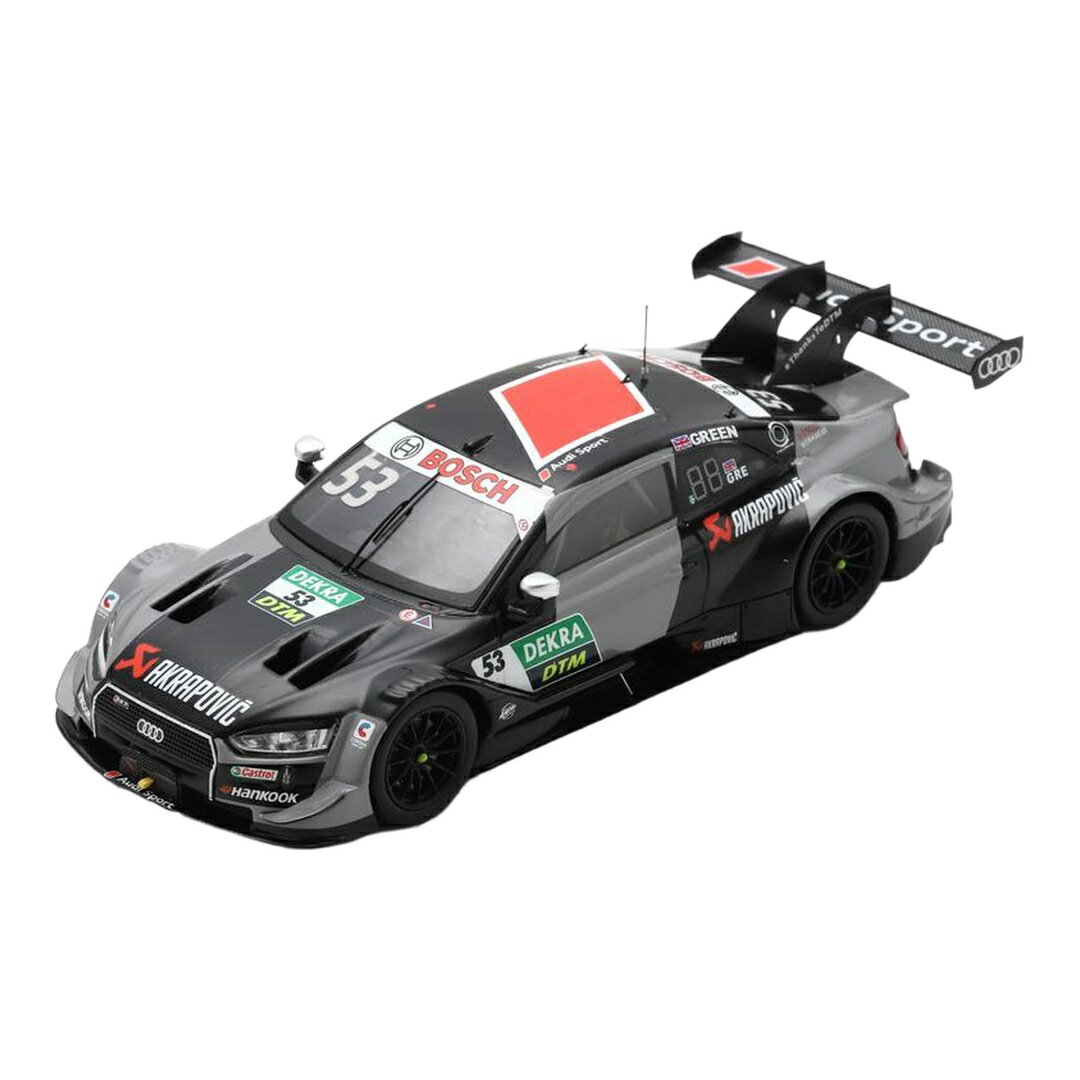 アウディ RS5 チーム アウディスポーツ ロズベルグ #53 DTM 2020 J.Green ブラック グレー / Spark 1/43 ミニカー