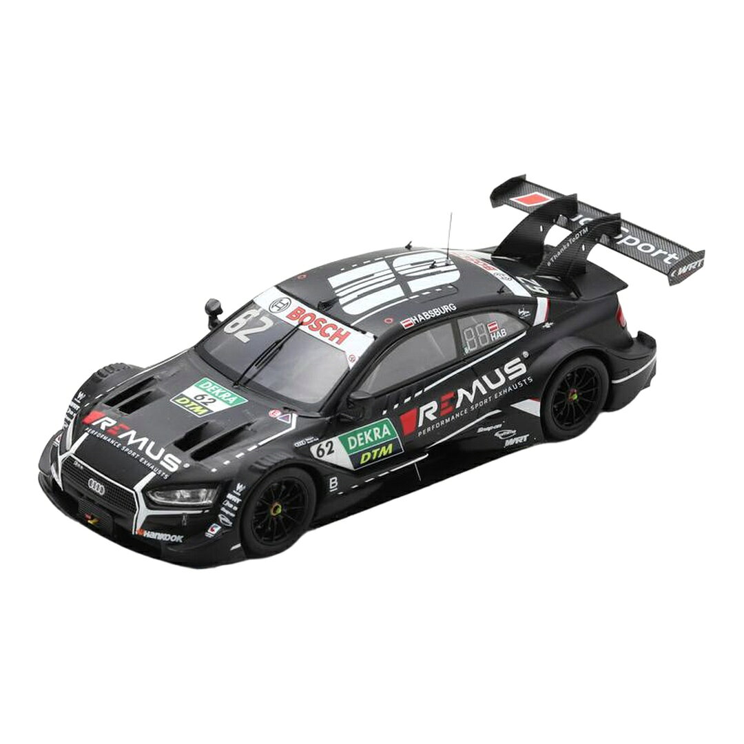 Rakuten - アウディ RS5 チーム アウディスポーツ WRT #62 DTM 2020 F.ハプスブルク ブラック / Spark 1/43 ミニカー