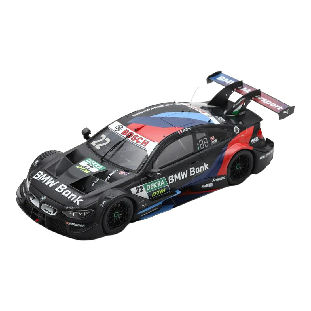 BMW M4 BMW Bank #22 DTM ホッケンハイム 2020 Lucas Auer ブラック / Spark 1/43 ミニカー