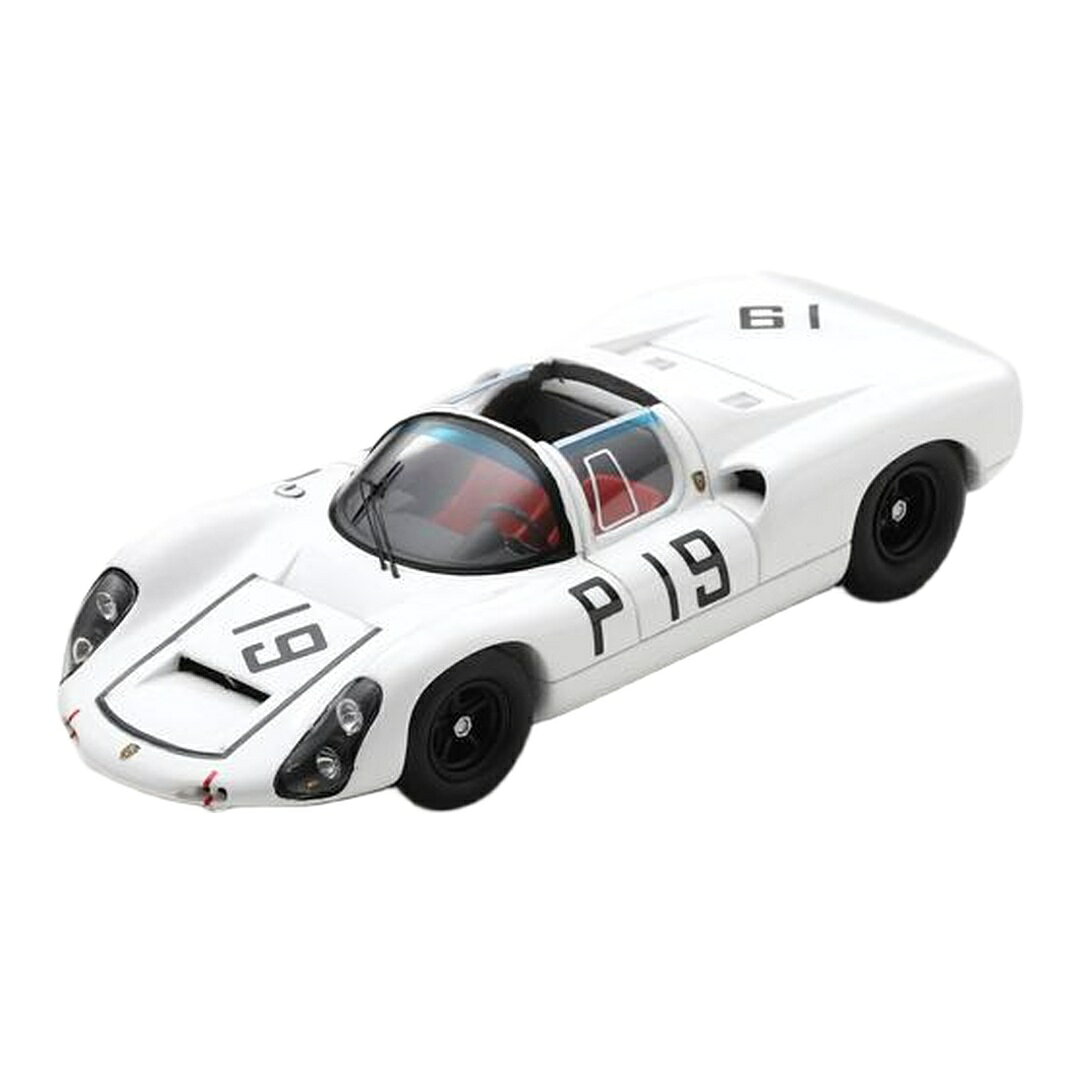 Rakuten - ポルシェ 910 #19 2位 1000km ニュルブルクリンク 1967 ホワイト P.Hawkins G.Koch / Spark 1/43 ミニカー