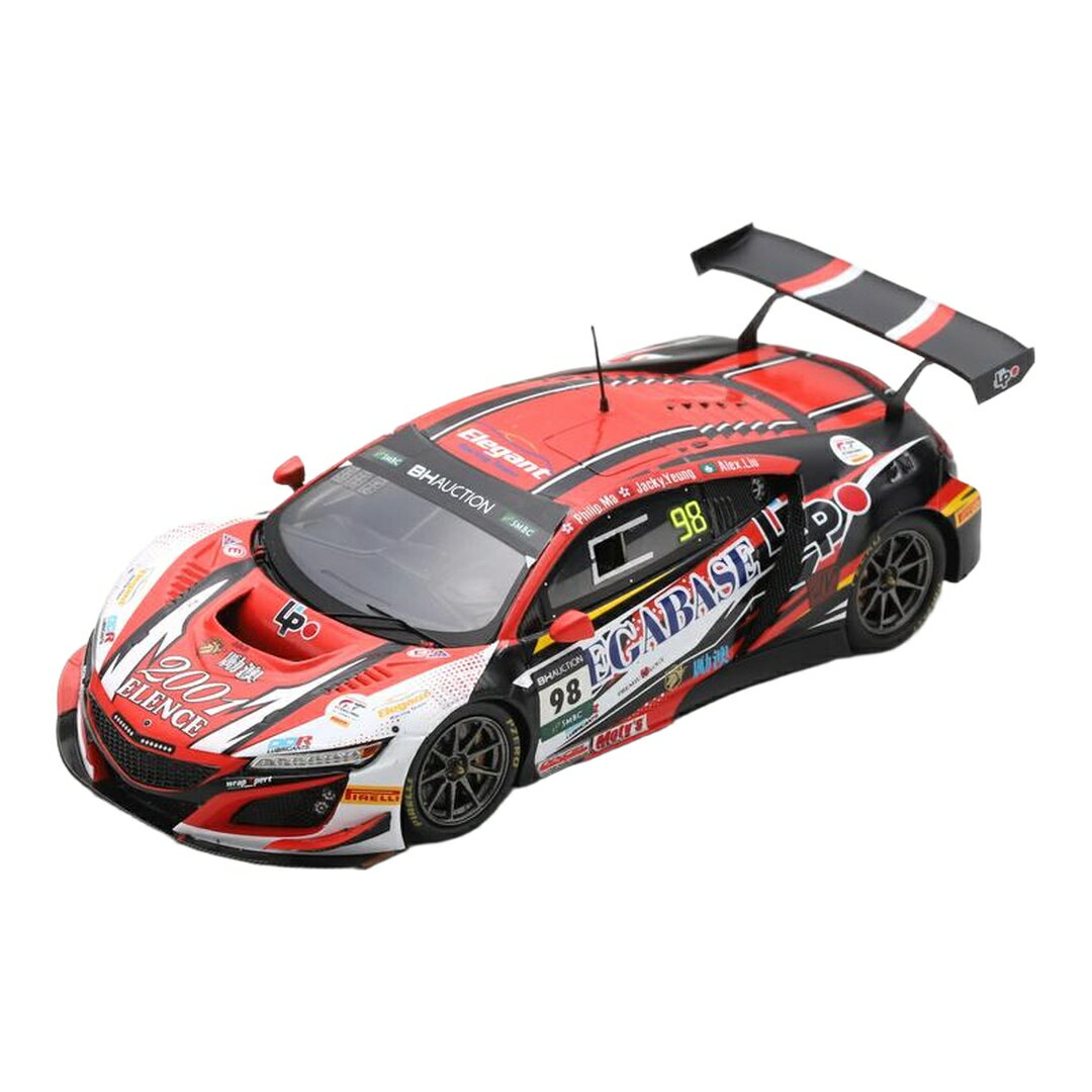 ホンダ アキュラ NSX GT3 #98 鈴鹿10時間耐久レース 2019 Philip Ma Jacky Yeung Alex Liu / Spark 1/43 ミニカー