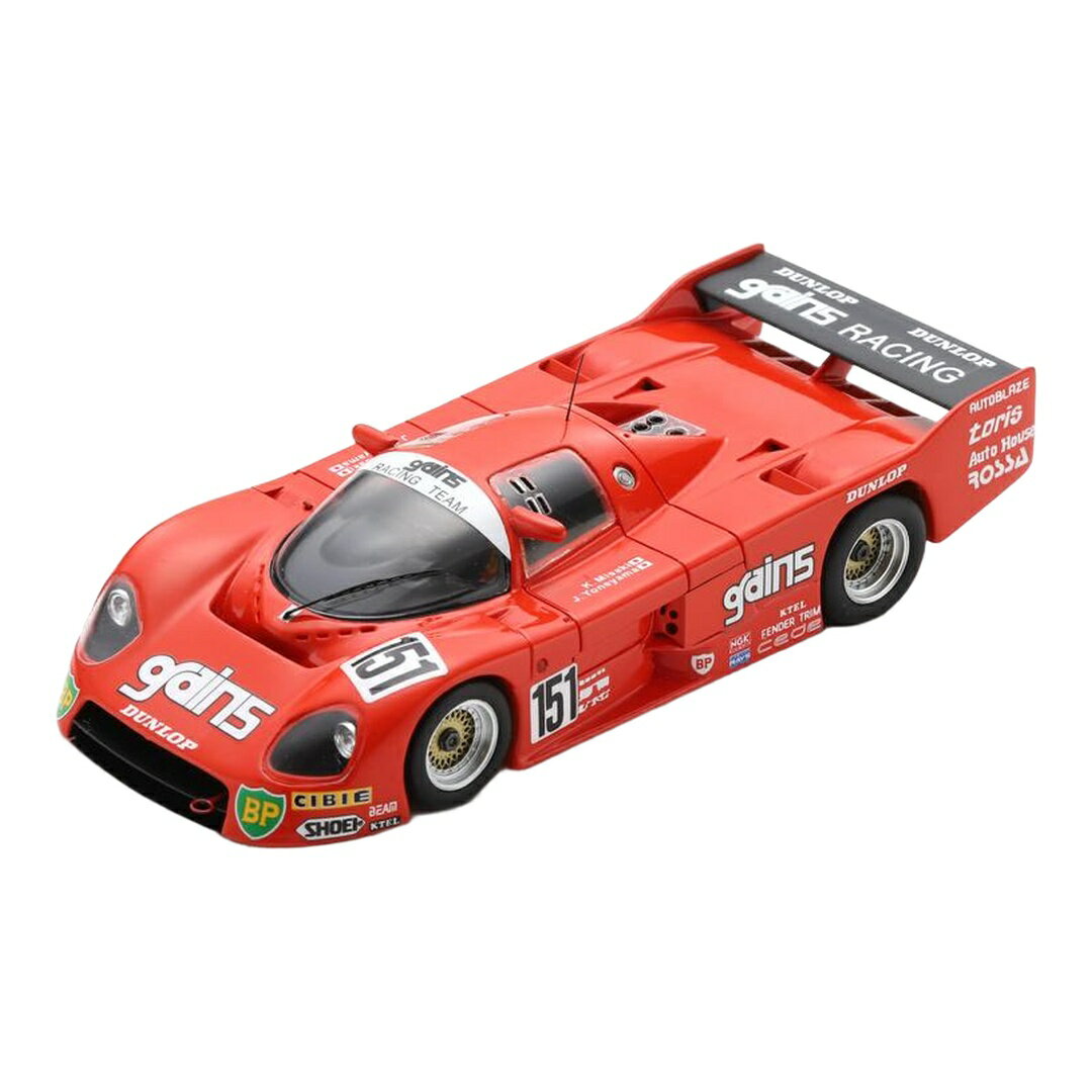 トヨタ JTK 63C #151 500km富士 1988 J.Yoneyama K.Misaki オレンジ / Spark 1/43 ミニカー