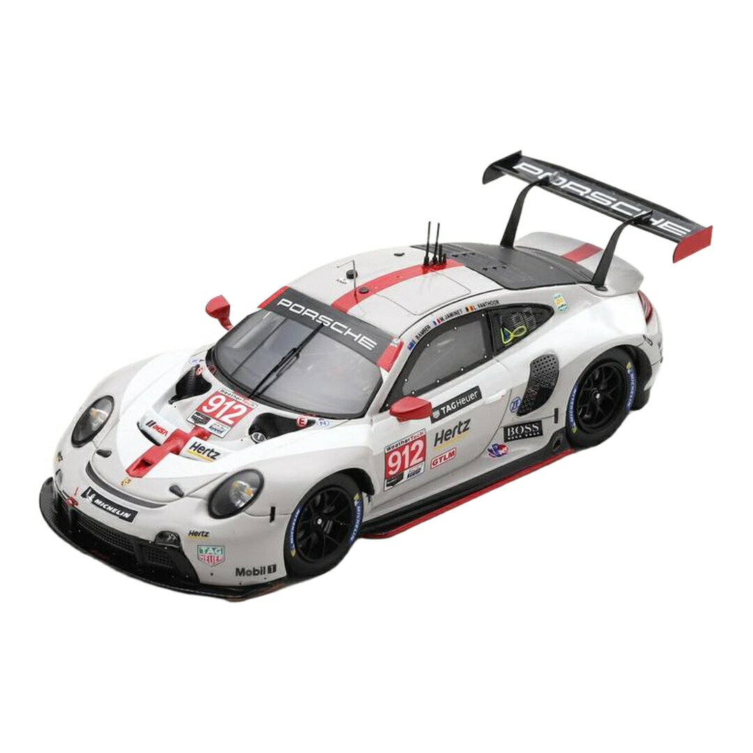 ポルシェ 911 991-2 RSR #912 24時間デイトナ 2020 E.Bamber M.Jaminet L.Vanthoor / Spark 1/43 ミニカー