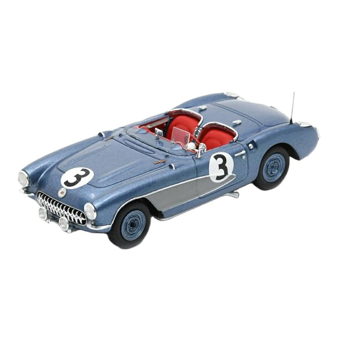 シボレー コルベット C1 スパイダー #3 12時間セブリング 1956 Carl Beuhler Don Davis Robrt Gatz / Spark 1/43 ミニカー