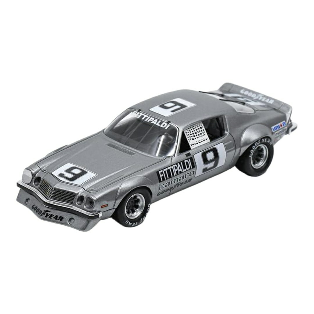 IMPREZA - シボレー カマロ #9 IROC デイトナ 1974-1975 シルバー エマーソン・フィッティパルディ / Spark 1/43 ミニカー