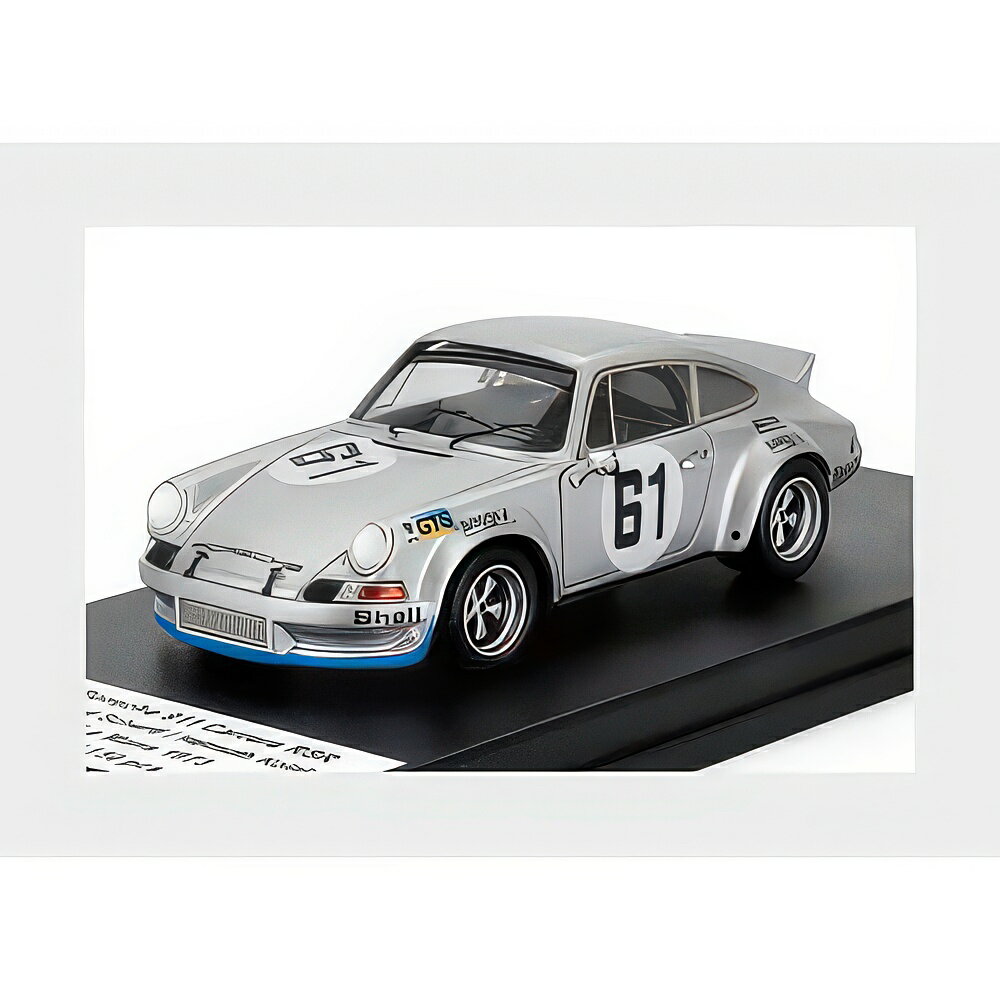 ポルシェ 911 カレラ RSR #61 4時間ルマン 1973 Manfred Schurti Helmuth Koinigg シルバー / Trofeu 1/43 ミニカー