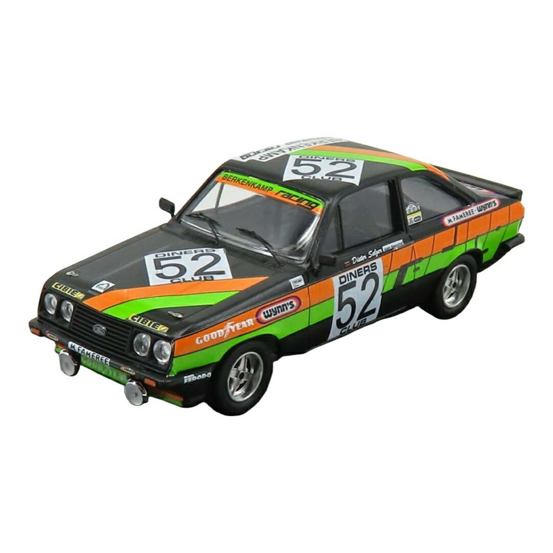 Rakuten - 【予約】 Fordフォード Escort MKII RS2000 #52 24時間スパ 1979 ブラック/オレンジ/グリーン 150台限定 / Trofeu 1/43 ミニカー