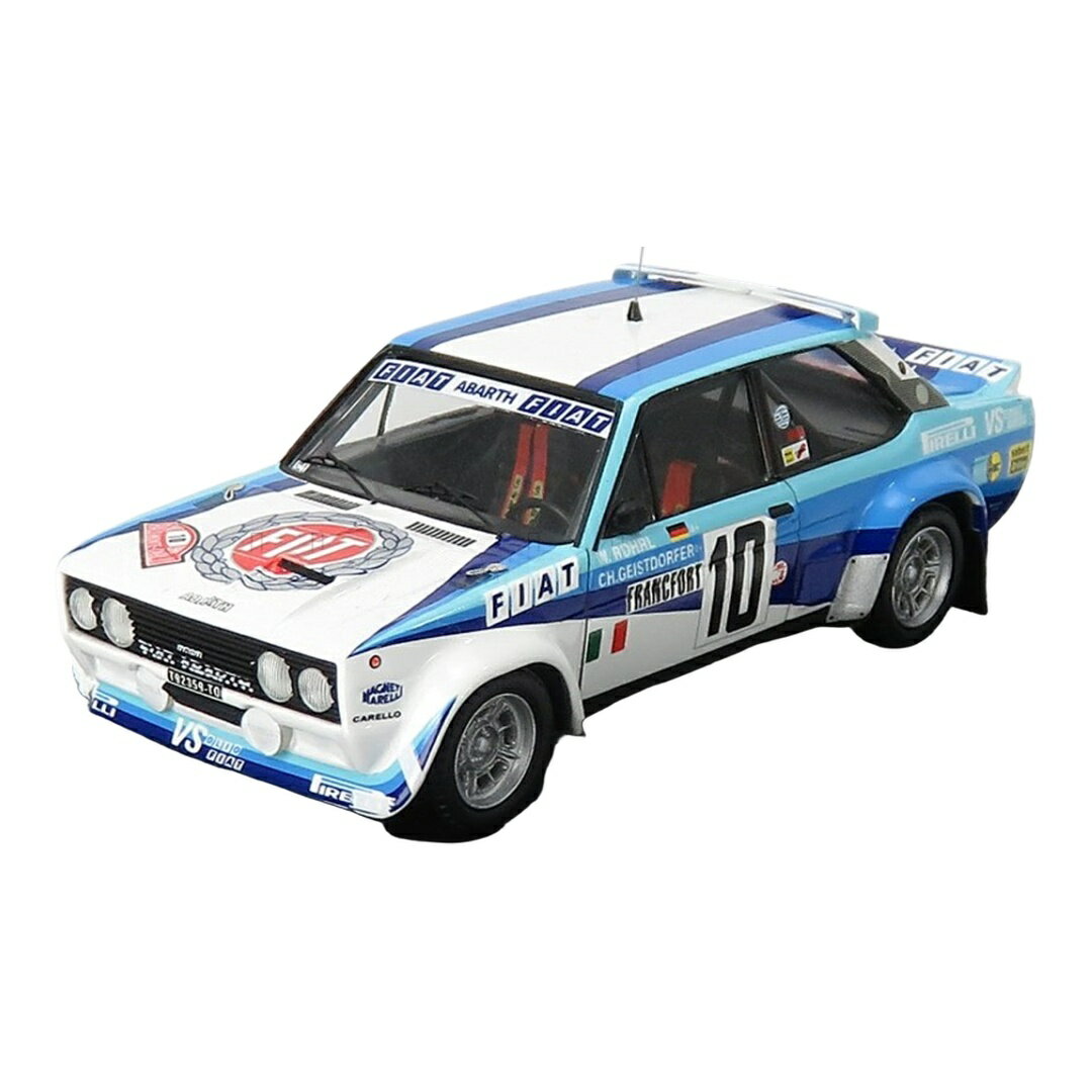  Fiatフィアット 131 Abarthアバルト #10 優勝 ラリーモンテカルロ 1980 W.Rohrl C.Geistdorfer ホワイト/ブルー 150台限定 / Trofeu 1/43 ミニカー