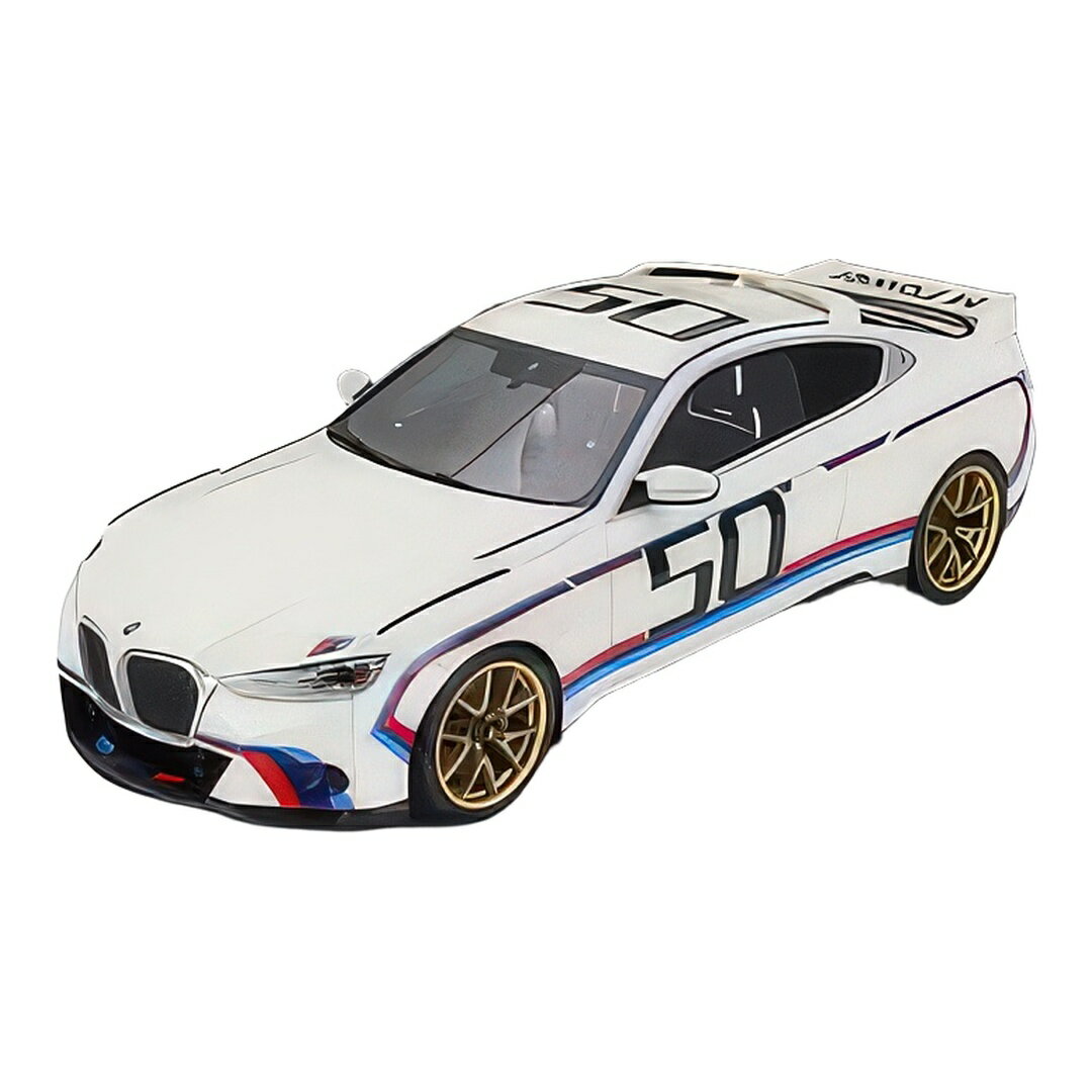 BMW - BMW 3.0 CSL クーペ チーム BMWモータースポーツ #50 Jahre M Power 2022 / TrueScale 1/18 ミニカー