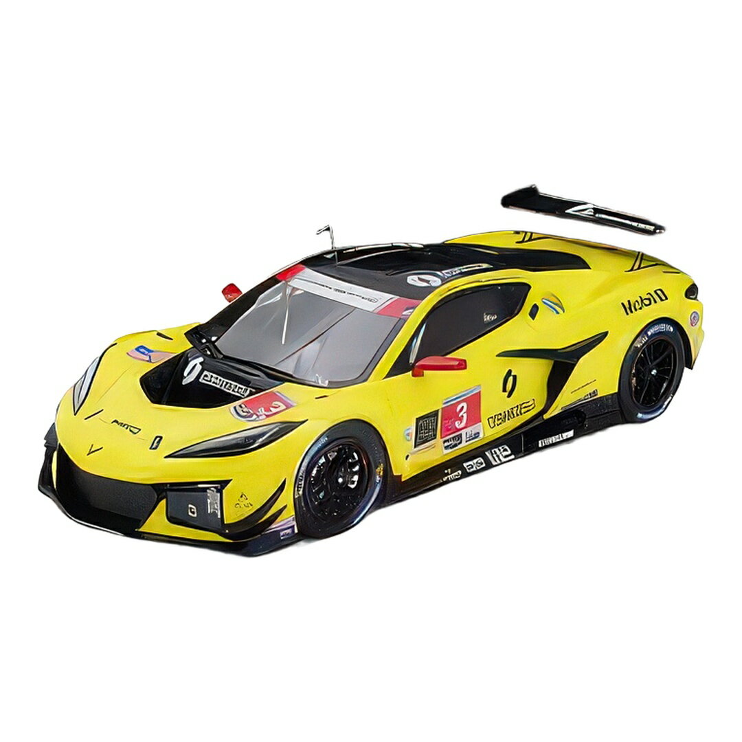 シボレー コルベット Z06 5.5L V8 チーム プラットミラー モータースポーツ #3 イエロー IMSA 24時間デイトナ 2024 Daniel Juncadella A