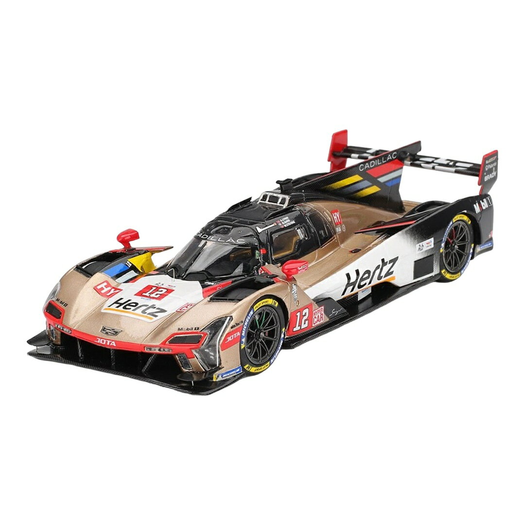 Cadillacキャデラック V-Series R #12 24時間ルマン 2025 Alex Lynn Norman Nato Will Stevens ゴールド / TrueScale 1/43 ミニカー
