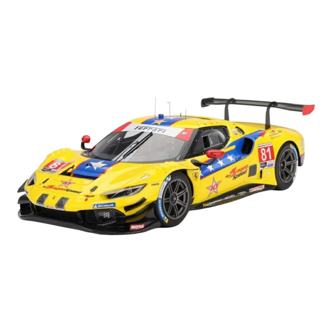 Rakuten - Ferrariフェラーリ 296 GT3 No.81 DragonSpeed IMSA デイトナ24時間 2025 Neubauer Molina Rigon Costa / BB