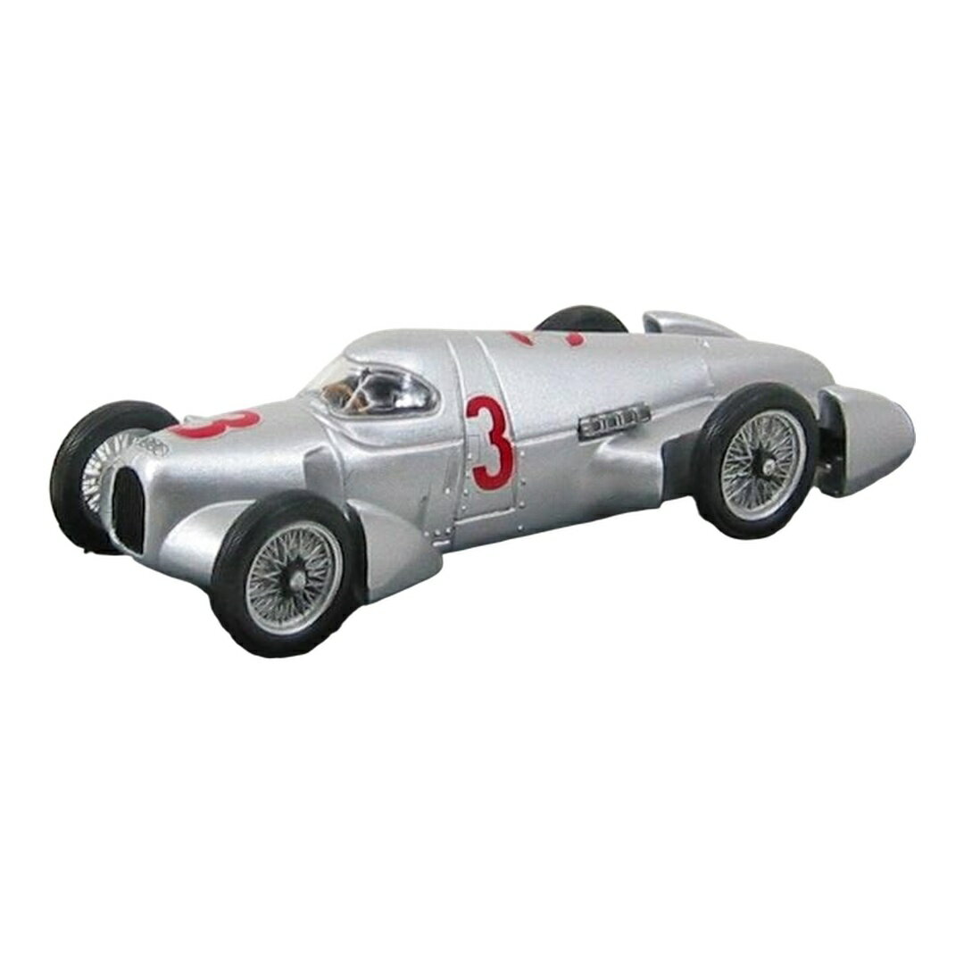Auto Unionアウディ Type B #3 Rekordwagen Avus Rennen 1935 B.Rosemeyer シルバー / BRUMM 1/43 ミニカー