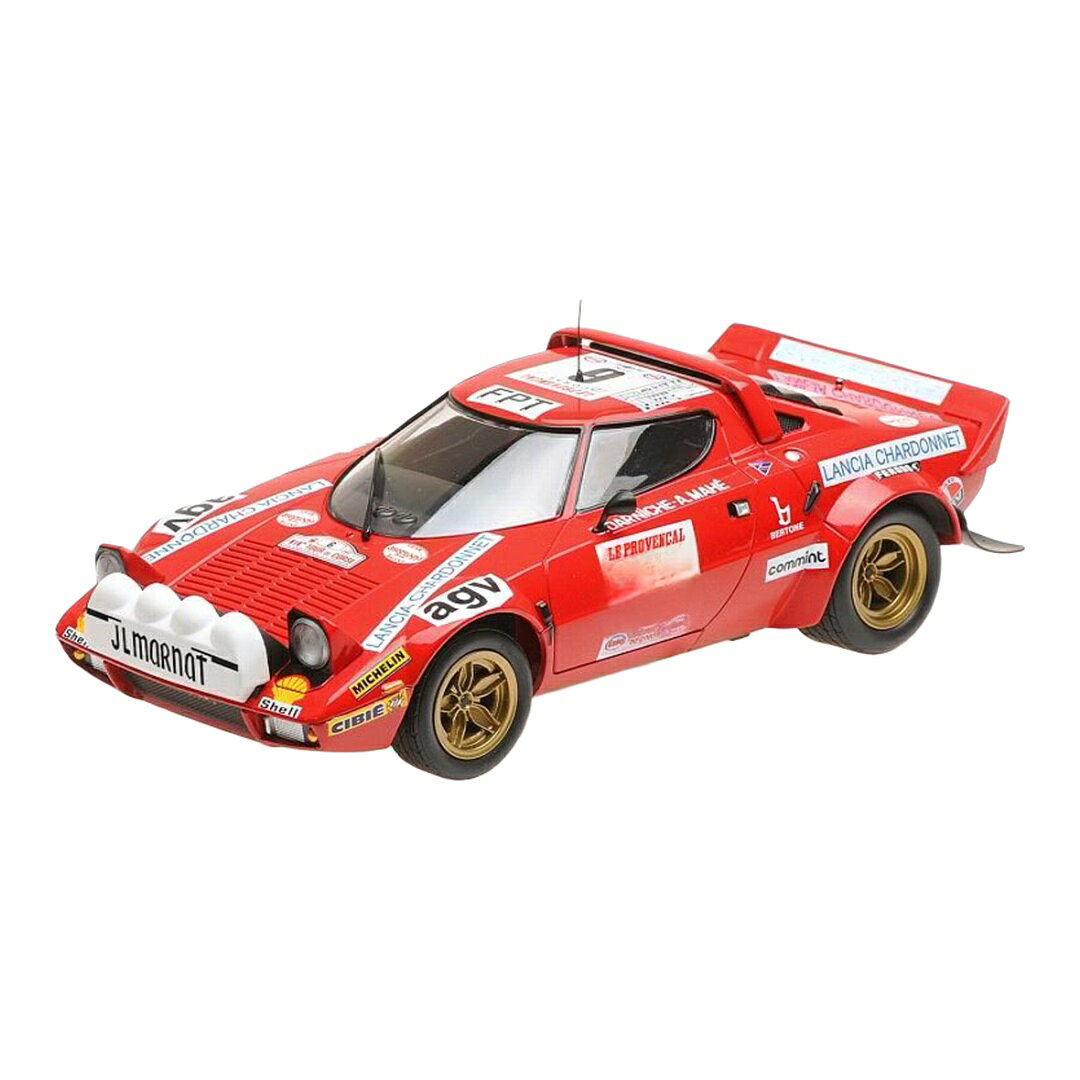 Lanciaランチア Stratosストラトス Chardonnet 1975 ツール・ド・コルス 優勝車 #6 Darniche Mahe レッド / MINICHAMPS 1/