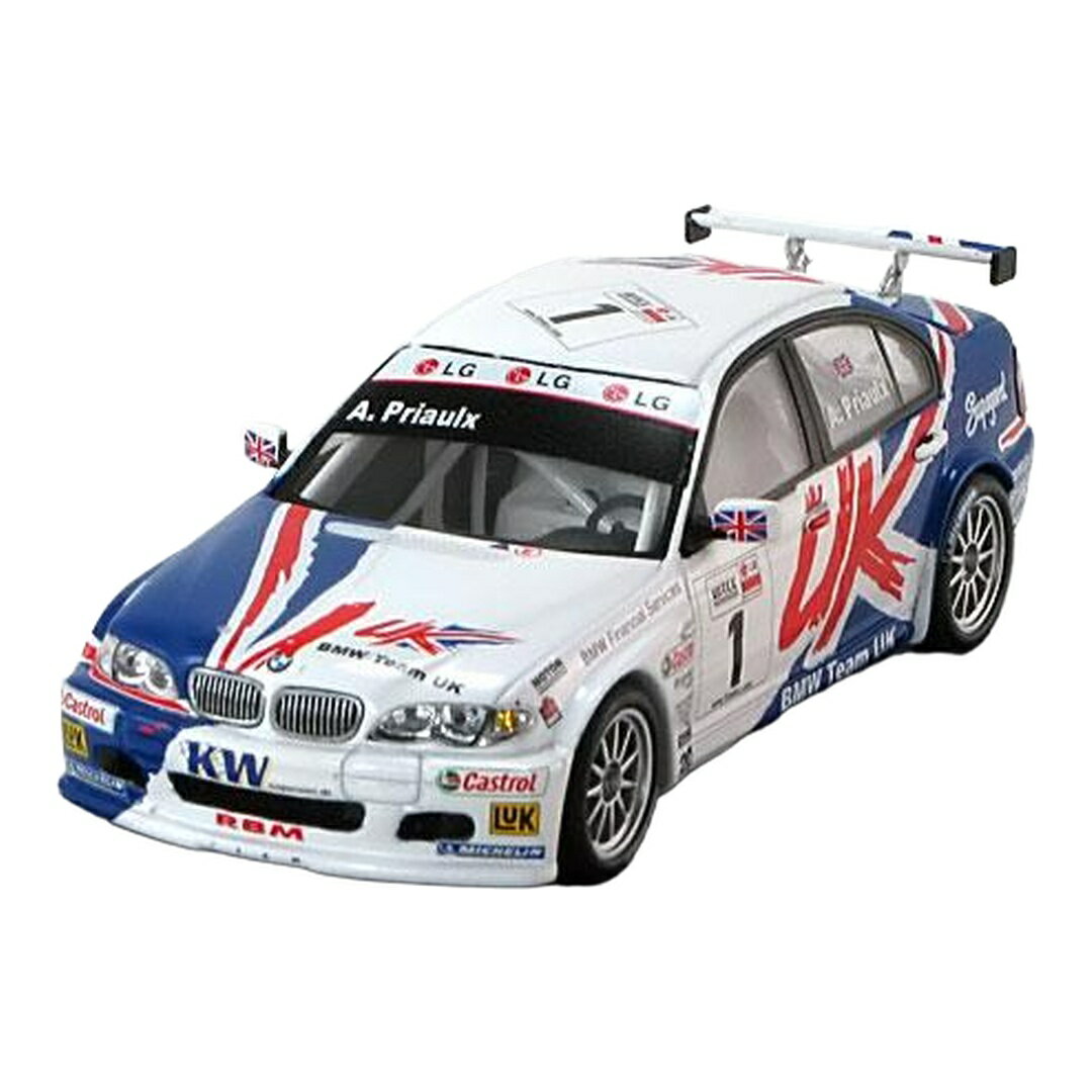 BMW 320i #1 WTCC 2005 チャンピオン Andy Priaulx 1632台限定 / MINICHAMPS 1/43 ミニカー