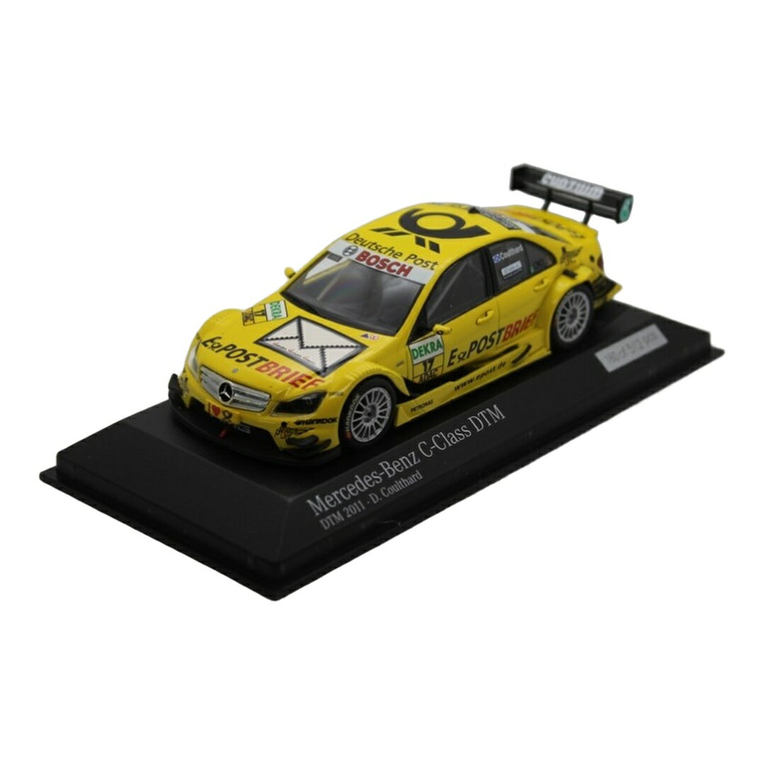 乐天商城 - Mercedes Benzメルセデスベンツ C-Class DTM 2011 #17 D. Coulthard イエロー / Minichamps 1/43 ミニカー